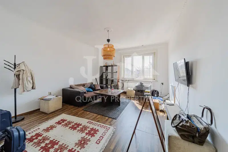 Four-room apartment with two balconies in Center, Sofia