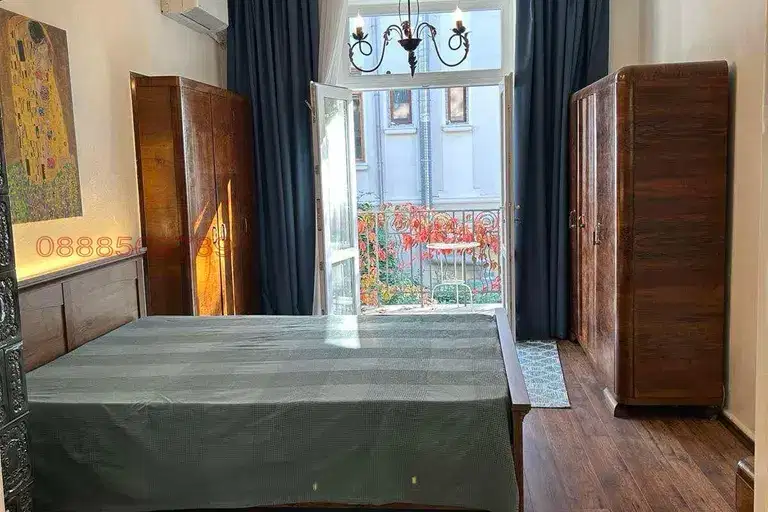Two-room apartment with terrace and fireplace in Center, Sofia
