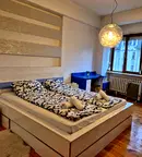 Светъл 3-стаен апартамент в Център с гледка към бул. Витоша