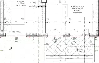 Двустаен апартамент с двор в Дружба 2, София