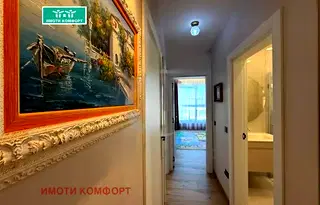 Тристаен апартамент с панорамна тераса в Хладилника, София