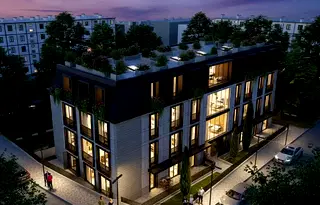 Двустаен апартамент с балкон в Кръстова вада, София