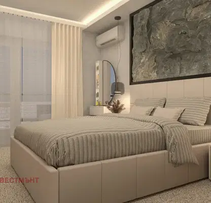 Снимка 4 — Двустаен апартамент с балкон в Лагера, София, ново строителство