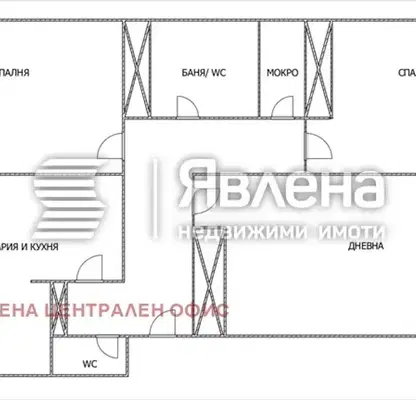 Снимка 4 — Тристаен апартамент в София, Лозенец