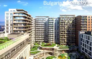 Тристаен апартамент с озеленена тераса в Лозенец, София