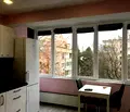 Снимка 3 — Двустаен апартамент в Лозенец с голям остъклен балкон