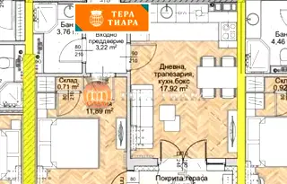 Двустаен апартамент с югозападно изложение в Люлин 8, София