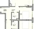Снимка 2 — Тристаен апартамент с голяма тераса в Люлин 8, София