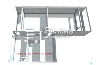 Двустаен апартамент с две тераси в Люлин 9, София