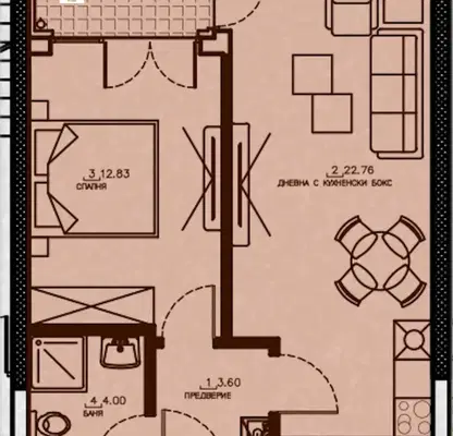 Photo 5 — 2-bedroom apartment in Sofiya, Malinova Dolina