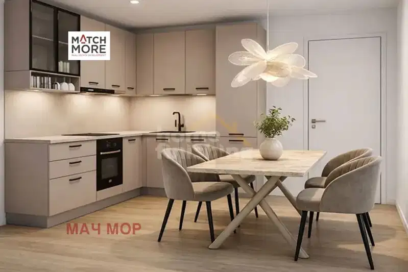 Three-room apartment in Malinova dolina with designer furnishings