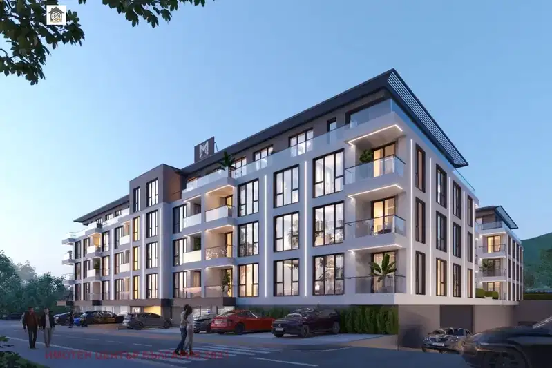 Three-room apartment in Malinova Dolina with terrace
