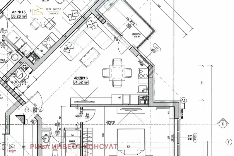 2-bedroom apartment in Sofiya, Manastirski Livadi