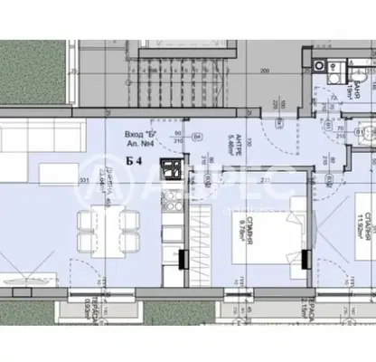 Снимка 4 — Тристаен апартамент с две тераси в Манастирски ливади, София