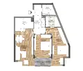 Снимка 3 — Тристаен тухлен апартамент с тераса в Манастирски ливади, София