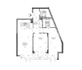Снимка 4 — Тристаен тухлен апартамент с тераса в Манастирски ливади, София