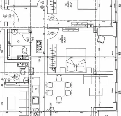 Снимка 4 — Тристаен апартамент с югозападно изложение в Младост 4, София
