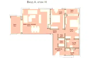 Тристаен апартамент в Младост 4 с модерно строителство
