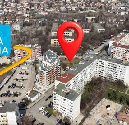 Снимка 3 — Едностаен апартамент в Обеля 1 с балкон и паркомясто