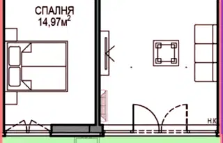 апартамент в София, Обеля 2