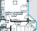 Снимка 5 — Двустаен апартамент в Обеля 2 с асансьор и ново строителство