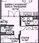 Апартамент 3-стаен в Обеля 2 с асансьор и ново строителство