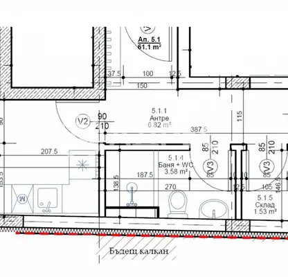 Photo 3 — Two-room apartment in Ovcha kupel with balcony and elevator