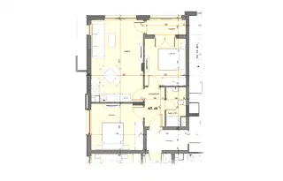 Тристаен апартамент с тераса в Овча купел, София