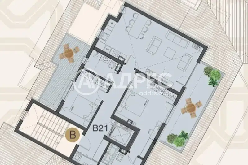 3-bedroom apartment in Sofiya, Ovcha Kupel