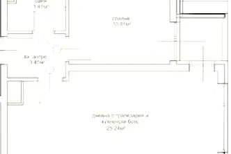 Двустаен апартамент в Овча купел 2 с паркомясто