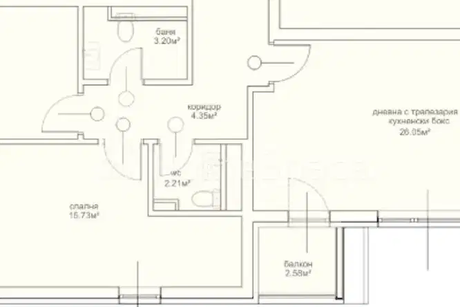 apartment in Sofiya, Ovcha Kupel 2