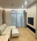Двустаен апартамент с балкон и гледка към Витоша в Павлово