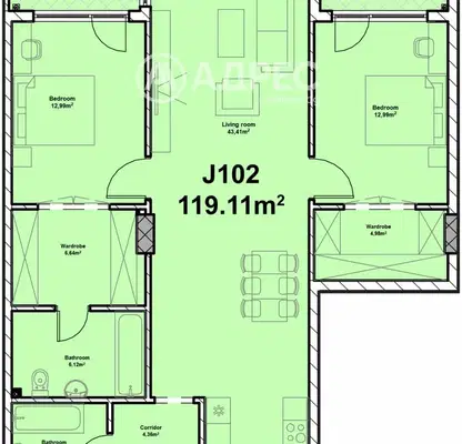 Photo 4 — apartment in Sofiya, Poligona