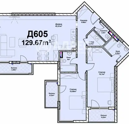 Photo 3 — apartment in Sofiya, Poligona