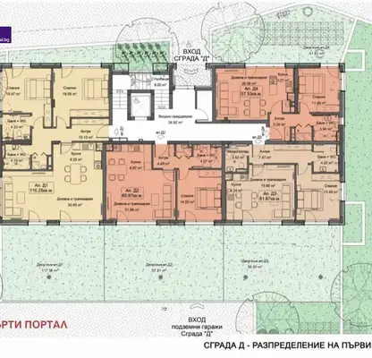 Снимка 2 — Двустаен апартамент с двор в Симеоново, София, ново строителство