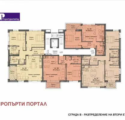Снимка 4 — Тристаен апартамент с изложение изток-юг в Симеоново, София