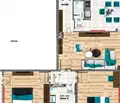 Снимка 2 — Тристаен апартамент с балкон и източно-западно изложение в Сухата река, София