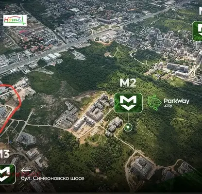 Снимка 2 — Апартамент 2-стаен с голяма тераса и гледка към Витоша във Витоша