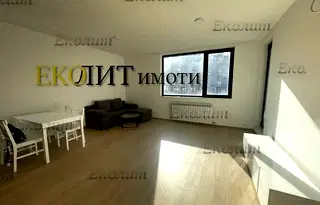 Луксозен 2-стаен апартамент с тераса в кв. Витоша, София