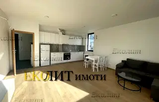 Луксозен 2-стаен апартамент с тераса в кв. Витоша, София