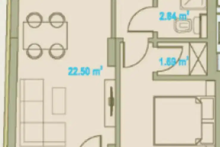 2-bedroom apartment in Sofiya, Zona B-19