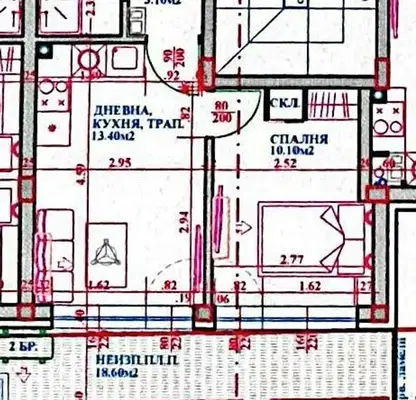 Снимка 3 — Апартамент 2-стаен в Нов град, Созопол с голяма тераса