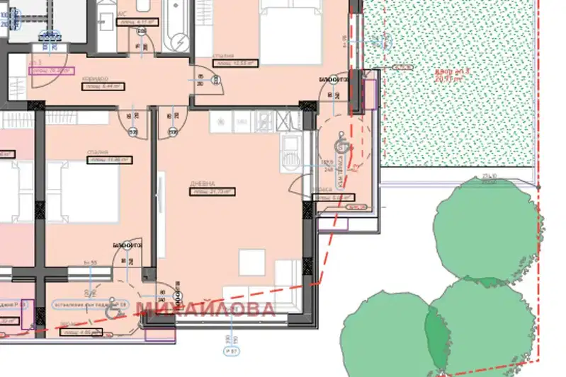 apartment in Stara Zagora, Jeleznik - Centyr