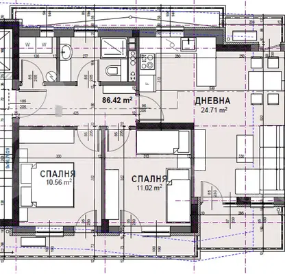 Снимка 3 — апартамент в Стара Загора, Казански