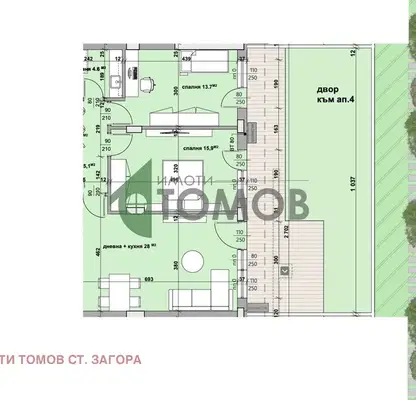 Снимка 3 — апартамент в Стара Загора, Самара 3