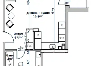 апартамент в Стара Загора, Три чучура - център