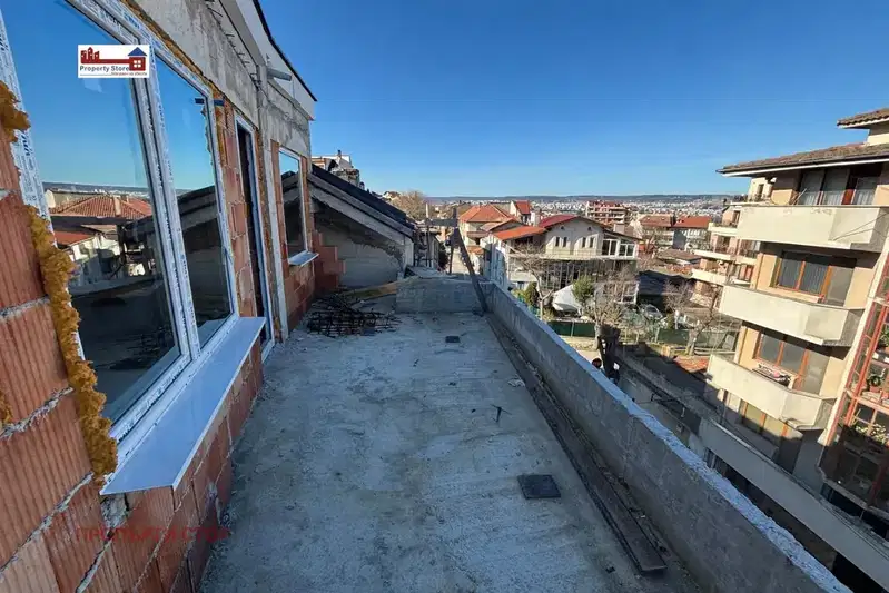 Three-room apartment with sea view in Asparuhovo, Varna