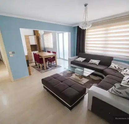 Photo 2 — Three-room apartment with two terraces in Avtogara, Varna