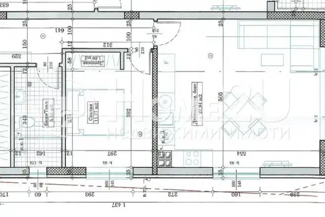 3-bedroom apartment in Varna, Briz