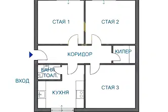 Четиристаен апартамент с две тераси в Чайка, Варна